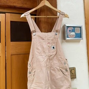 Carhartt WIP Women's Bib Overall Straight - Acadia Twill | Powdery